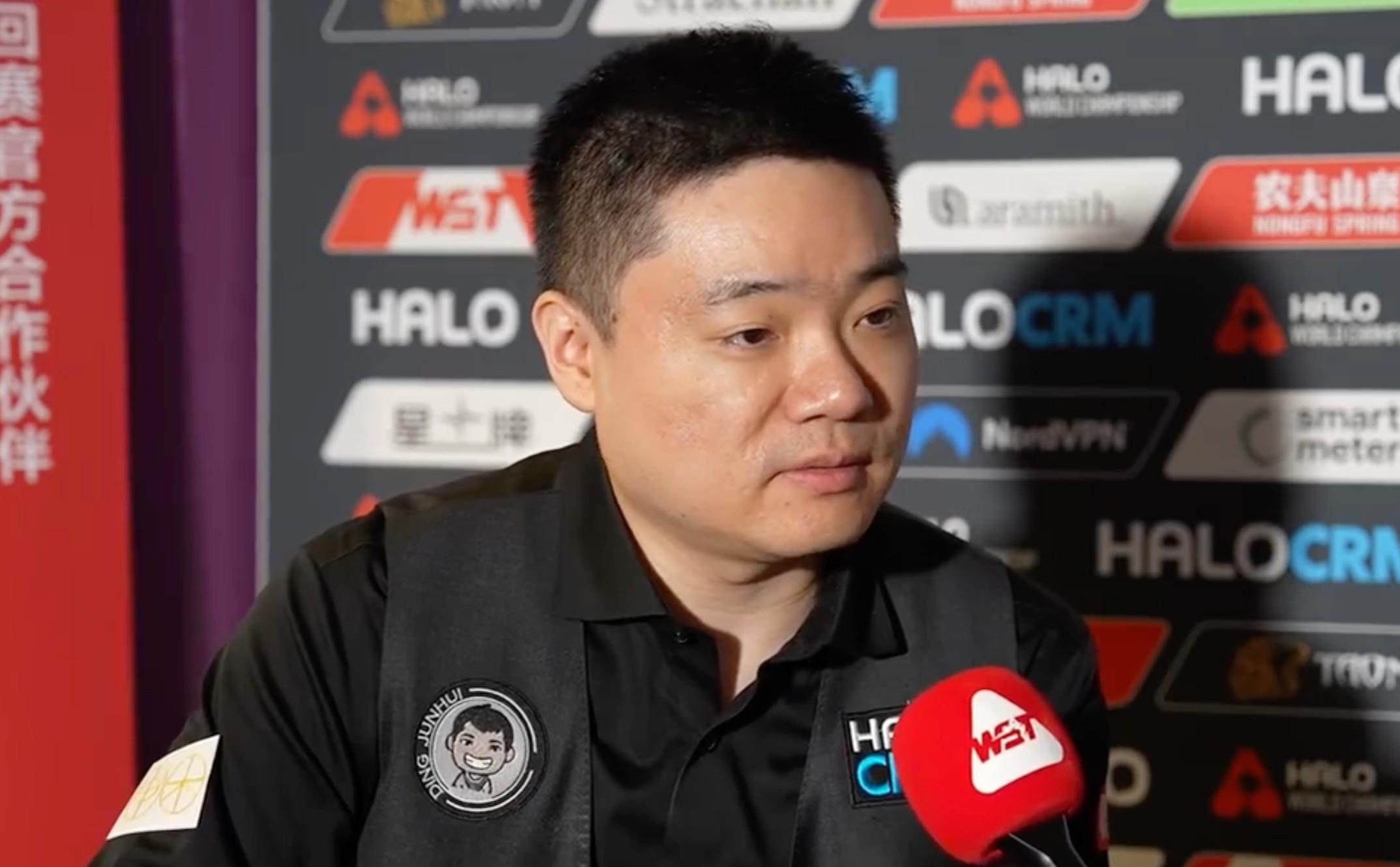 开云体育入口-丁俊晖：对球的感知能力不如以前了；希望别给赵心童太多压力